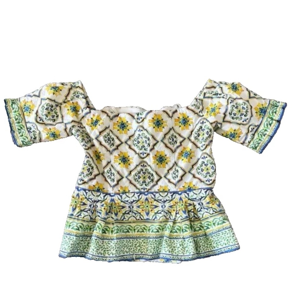 Antonio Melani Top Kira Off the Shoulder Peplum Pencil Skirt Set Size 2/4 Chic - Picture 2 of 15